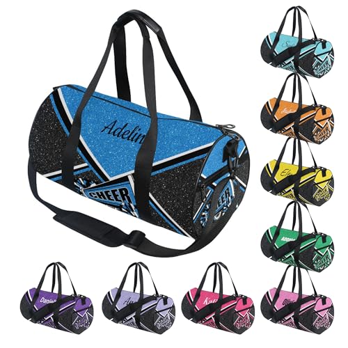 Custom Cheerleading Bag, Personalized Cheer Sport Duffel Bags with Name, Bag for Cheerleaders Cheerleader Gift