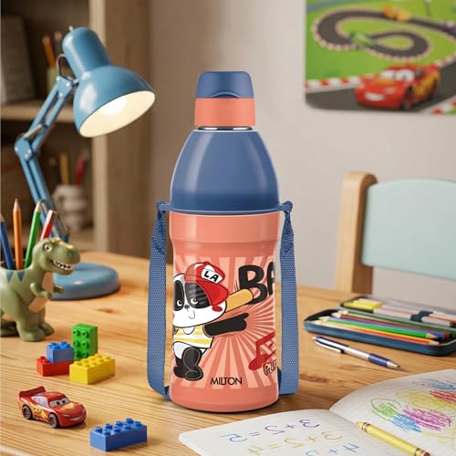 Milton Benny 400 380ml Orange Insulated Water Bottle - Image 6