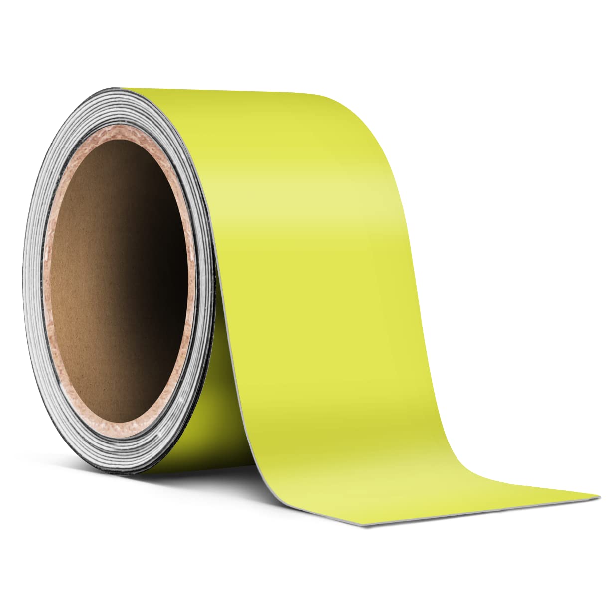 VViViD Yellow Matte Air-Release Adhesive Vinyl Pinstripe Tape Roll (2 Inch x 20ft)