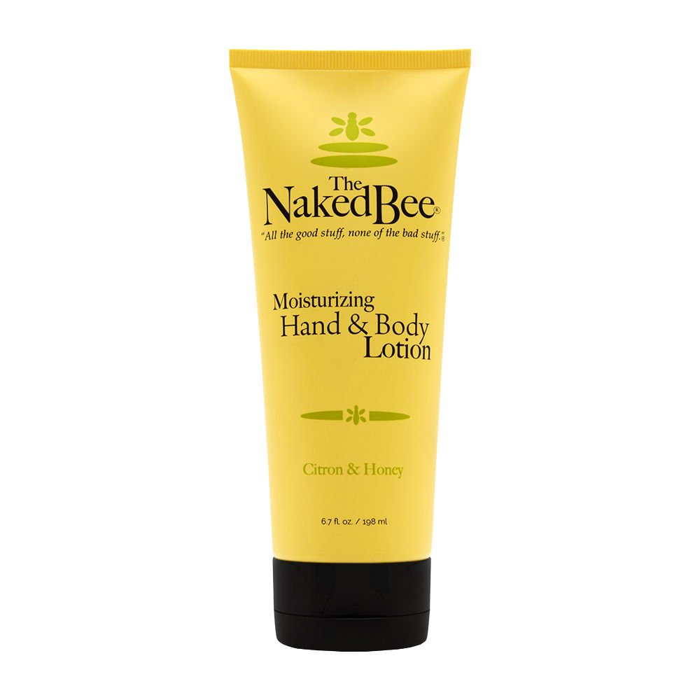 The Naked Bee CITRON & HONEY Moisturizing Hand and Body Lotion 6.7 Fl Oz
