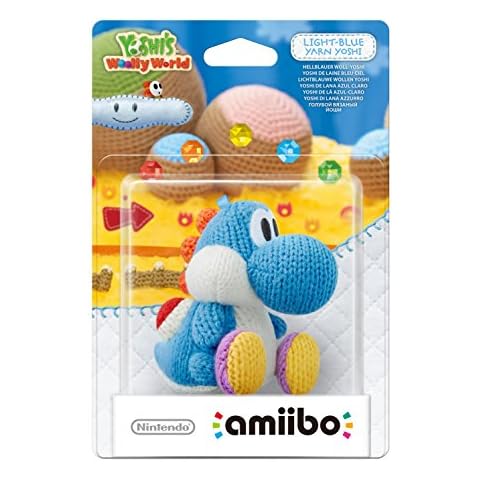 amiibo Woll-Yoshi Hellblau Cover