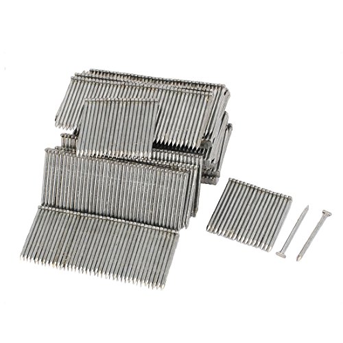 Aexit 874PCS 5.4mm Width T38 Steel Brad Nails Silver Tone 34mm Length for Gun (6d74b74b5f2a75fb13b2b3230af46b0e)