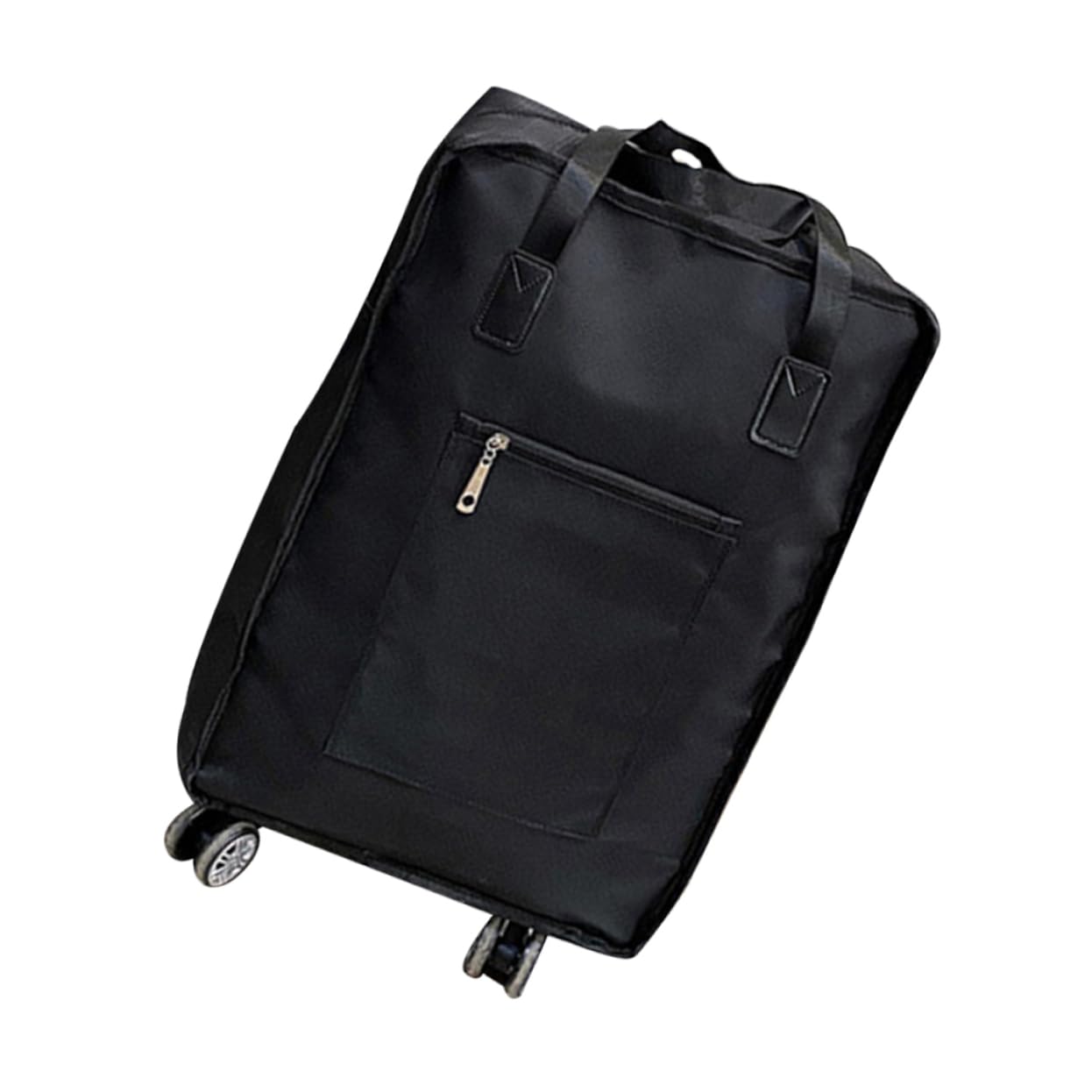 Borsa da Viaggio Pieghevole Grande Capacità Oxford Nera
