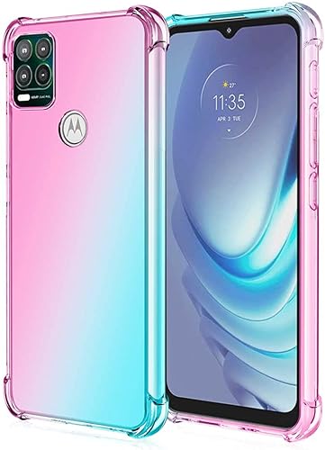 Miniatura 5 de Lmposla Funda para Moto G Stylus 5G 2021, a prueba de golpes, delgada, flexible, TPU suave, de silicona, anticaídas, para Motorola Moto G Stylus 5G