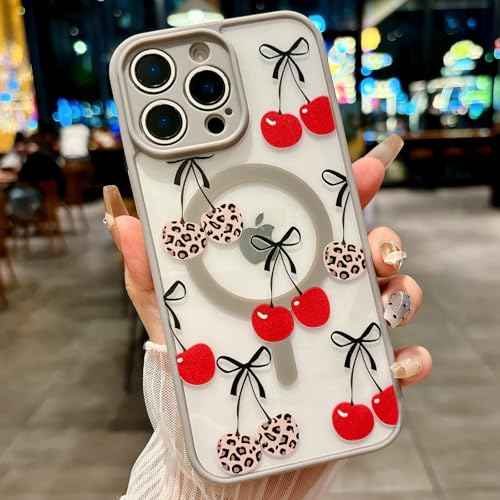 Coque protectrice iPhone 11 Pro MagSafe antichoc léopard translucide