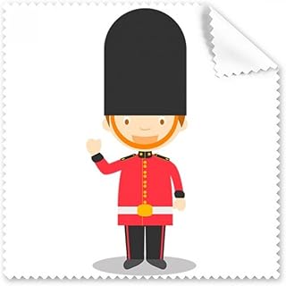 Royal England Cartoon Art Deco Gift Fashion Cleaning Cloth Phone Screen Glasses Cleaner 5pcs