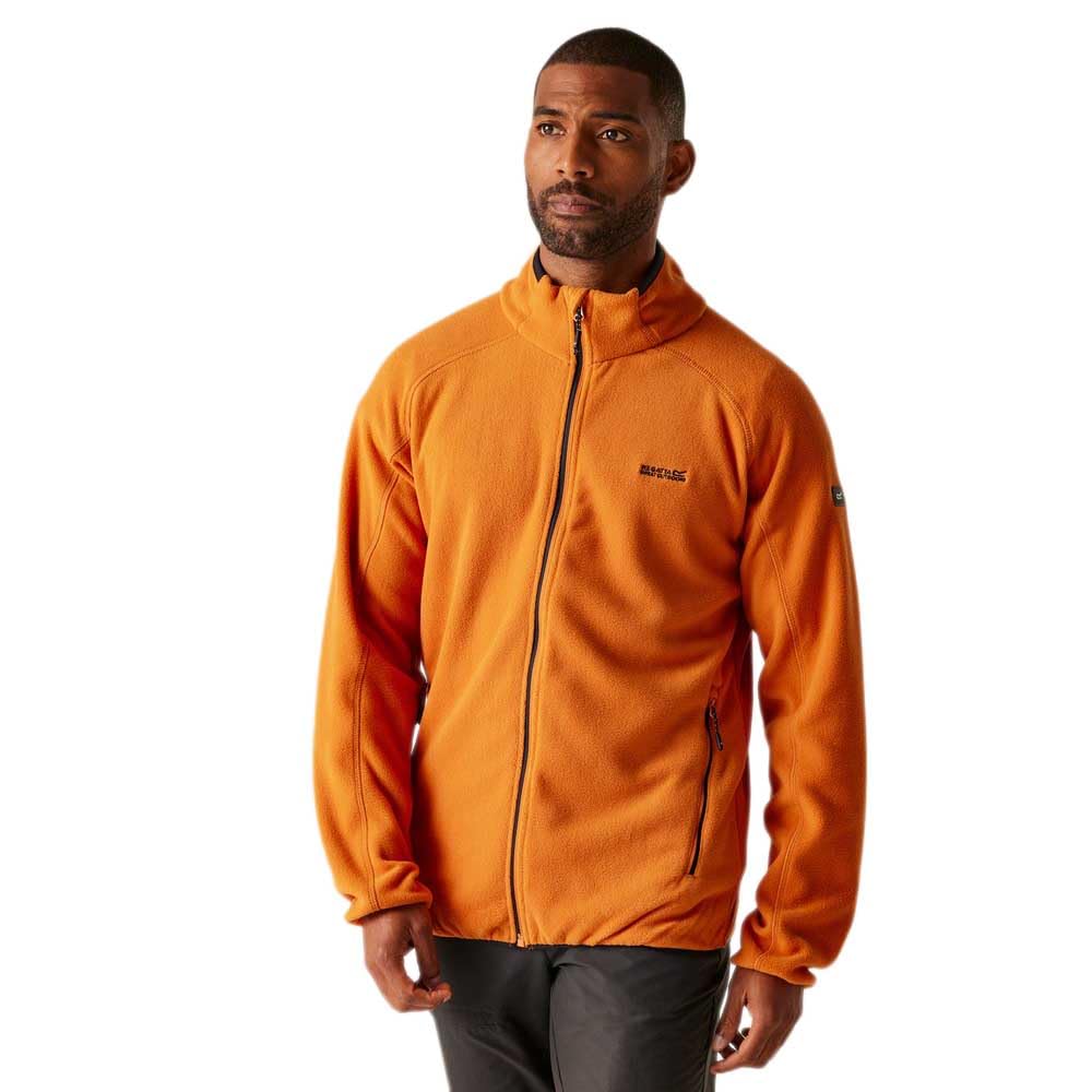 Regatta Men's Orange Fleece Hadfield