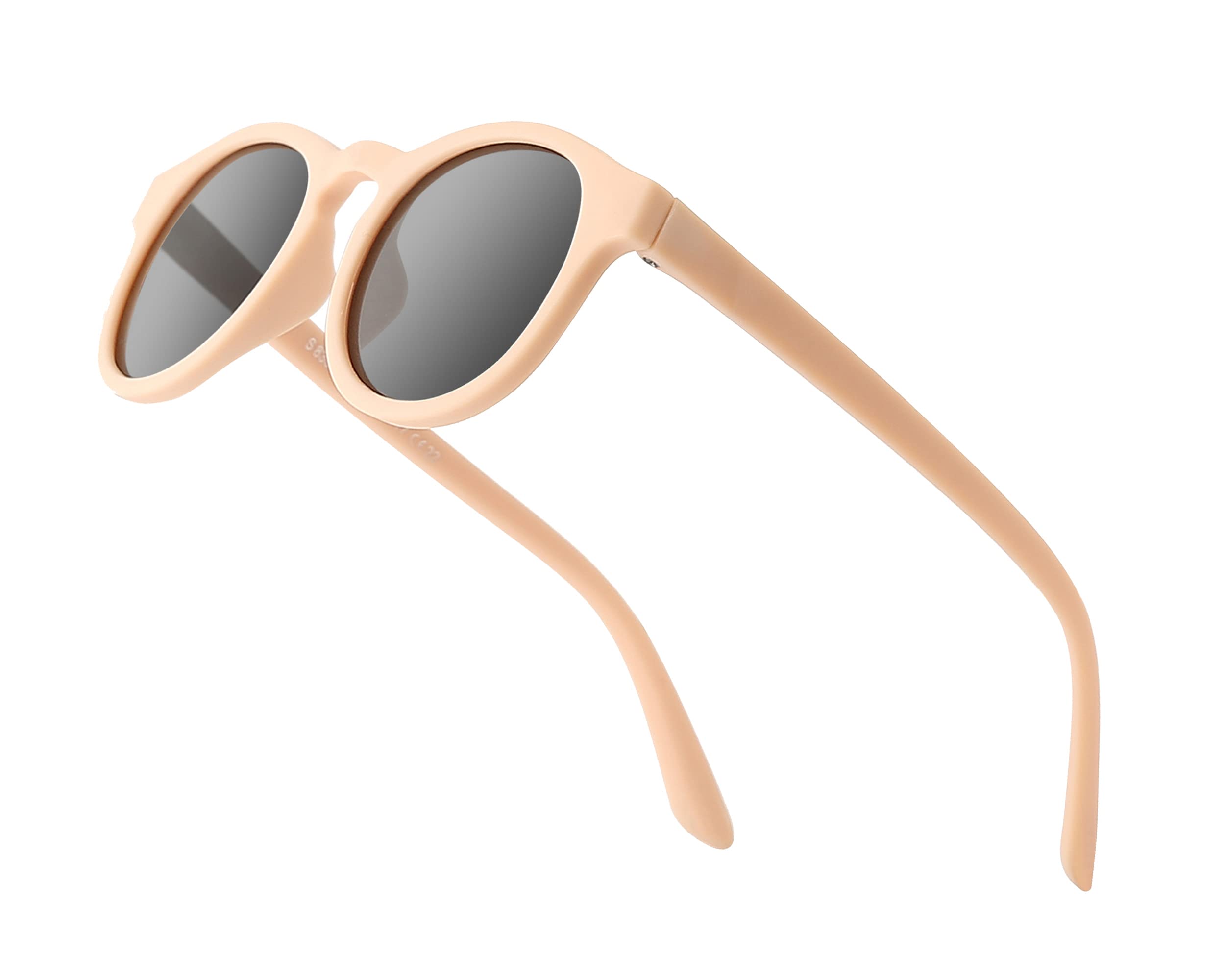 BIFADA Gafas de sol para bebé con correa, 100% protección UV, marco flexible para recién nacido, flexibles, resistentes a los golpes, para niñas y bebés de 0 a 3 años, Pink