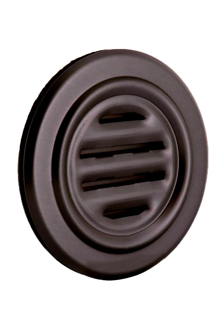 CRL 834DU Duranodic Bronze Aluminum 5-5/16" No-Draft Speak-Thru