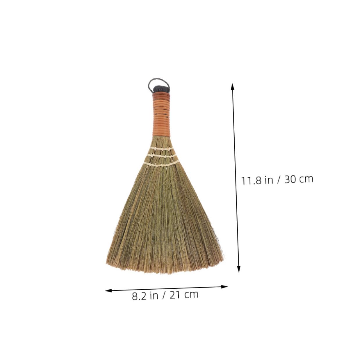 Levemolo Ergonomic Handle Whisk Broom Set for Gentle Cleaning Small Hand Broom for Home and Office Suitable for Wood and Tile Floors