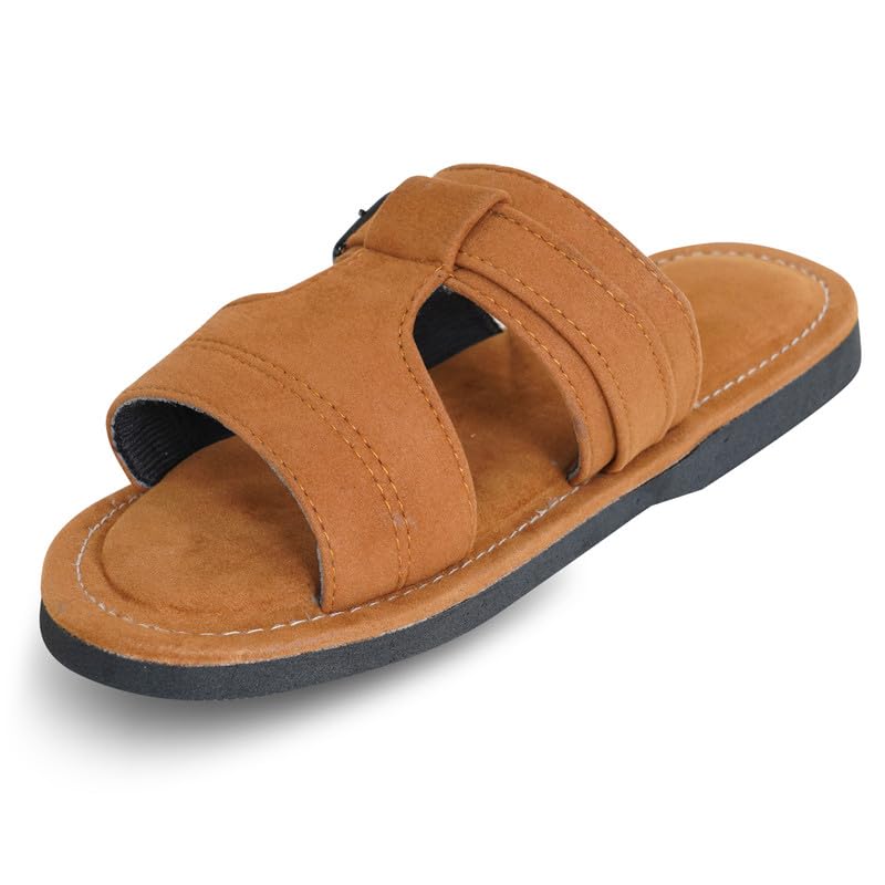 Image of DFR Sandals for Men, Daily Use Comfortable Ethnic Rajasthani Mens Slippers
