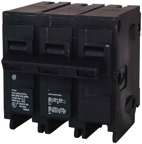 MP3100 100-Amp Three Pole Type MP-T Circuit Breaker