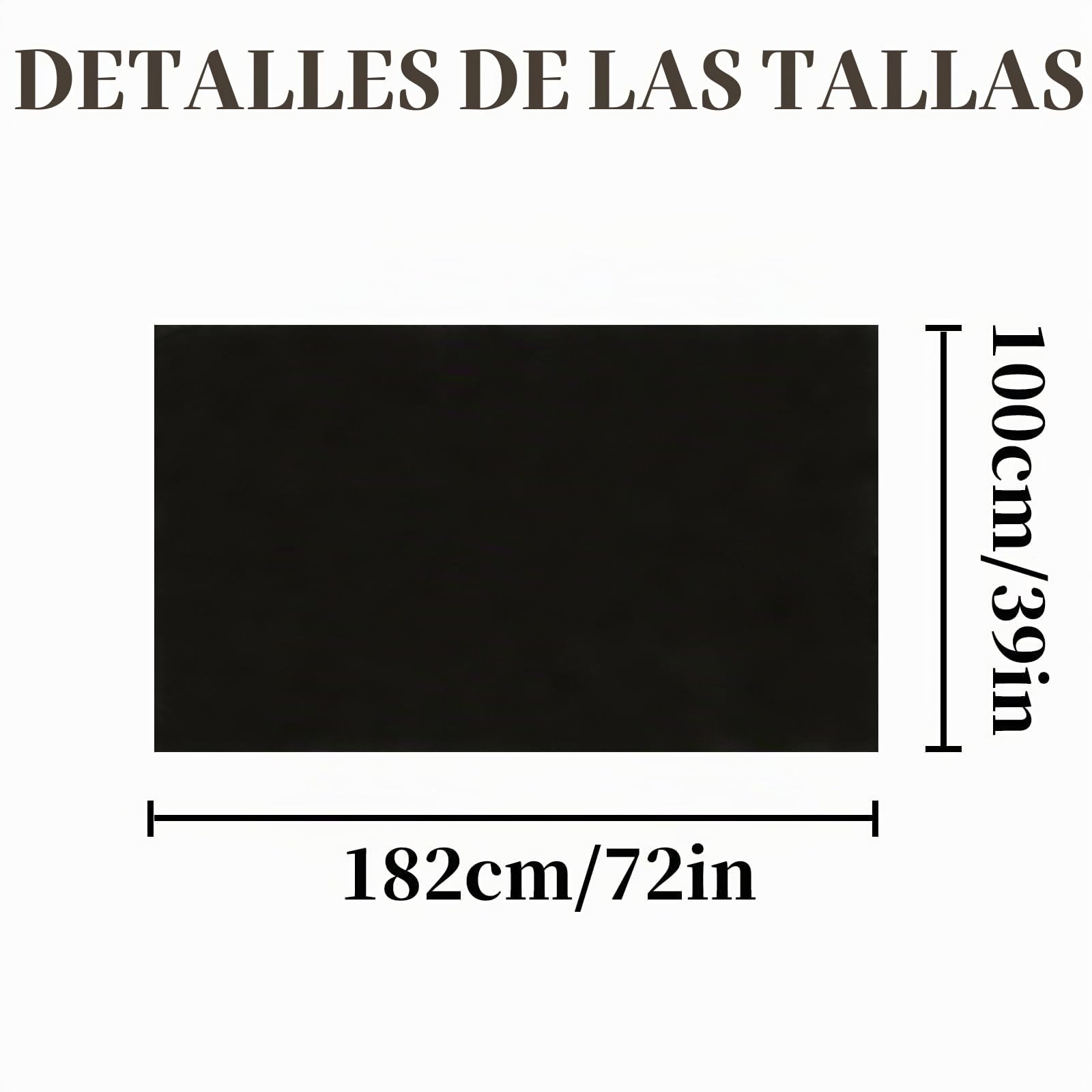 Alfombra Resistente al Fuego de 182 x 100 cm en Fibra de Vidrio para Encima de la Mesa - Resistente al Calor para Barbacoas, Chimeneas y Fogones
