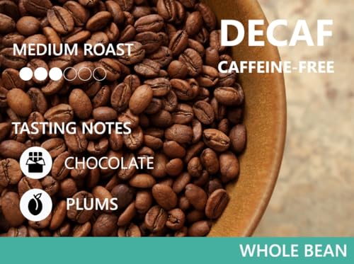 Image of Cafe Quindio Medium Roast 100% Colombian Excelso Whole Bean Arabica Coffee - Decaf - 12 Ounce (Pack of 1)