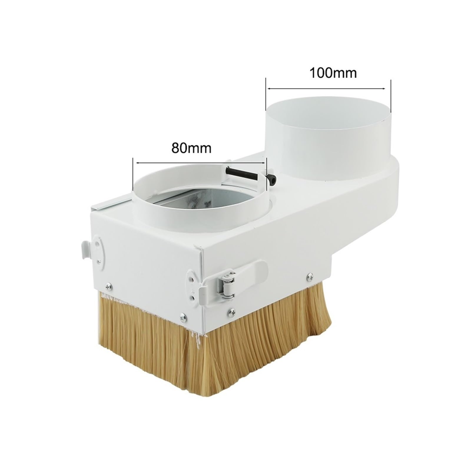 Colector de zapatos de polvo de husillo CNC, 1 unidad, colector de polvo CNC, diámetro de la cubierta del husillo de 65, 70, 75, 80, 85, 90, 100, 125 mm (80 mm)