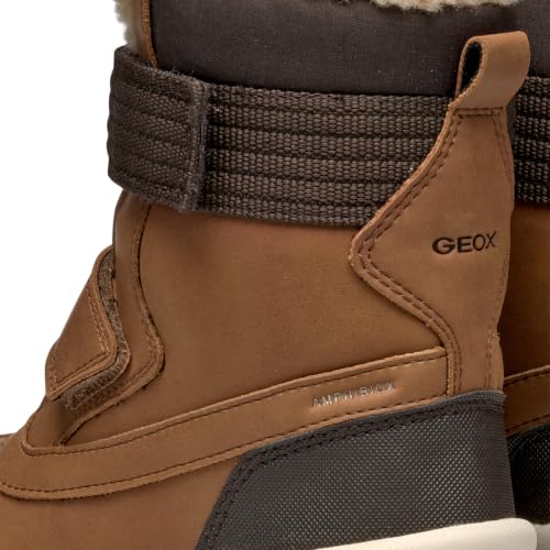 GEOX JUNIOR J FLEXYPER PLUS BOY SNOWBOOTS TOBACCO/COFFEE 35_EU – Ansicht 2
