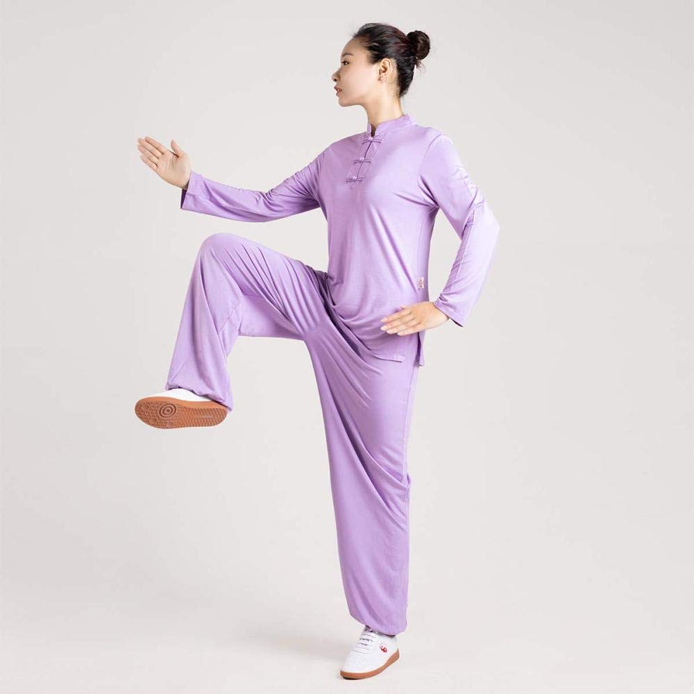 Tai Chi Uniform damski strój Kung Fu Modal Garnitur do sztuk walki, medytacji i ćwiczeń porannych