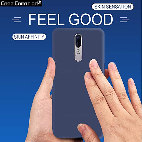 Image of Case Creation Luxurious OG Series for Oppo F11 Case Cover,Anti-Dirty Slim Case Frosted Matte Cute Candy TPU Raised Bezel (Splash of Color) Back Cover for OppoF11 -Navy Blue