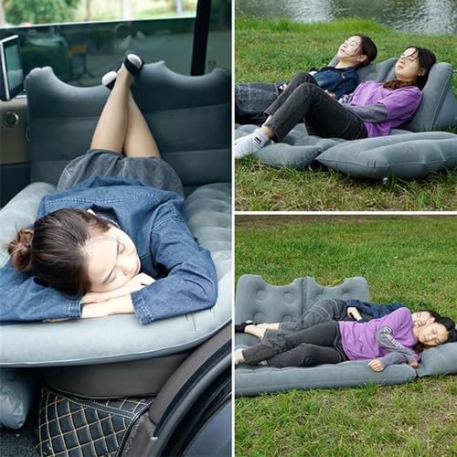 Matelas gonflable universel pour voiture SUV et tapis de camping multifonctionnel durable - 2