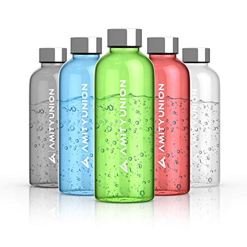 Trinkflasche "LIJA" 600ml - Sportflasche aus Tritan - Auslaufsicher und Spülmaschinenfest - Sporttrinkflasche, Fahrradflasche, Wasserflasche mit