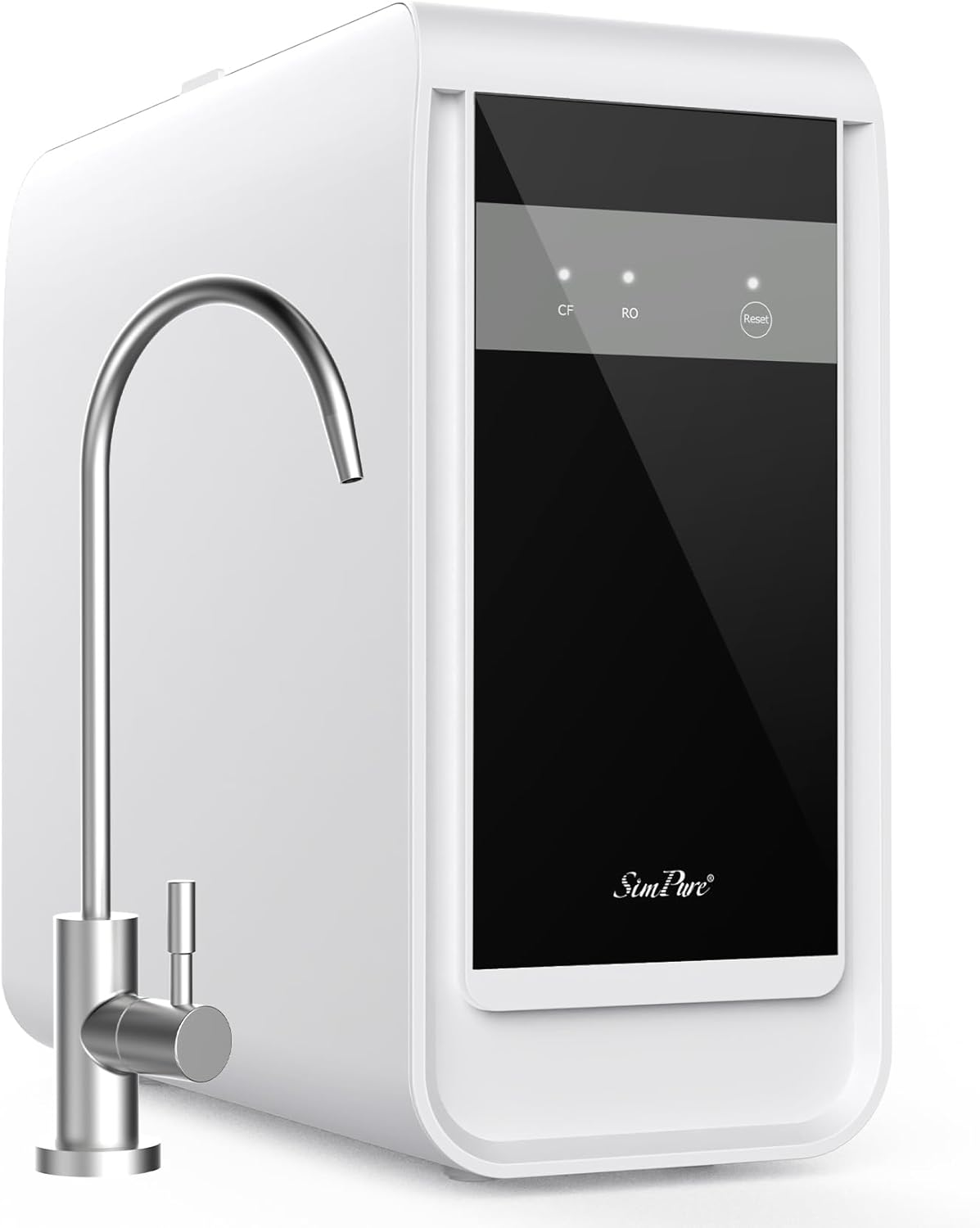 Reverse Osmosis System, Under Sink Water Filter System 600 GPD, 8 Stage Electric RO Water Filtration, Reduce 98% TDS, 2:1 Pure to Drain, USA Tech, NSF/ANSI 58 Certified, FCC