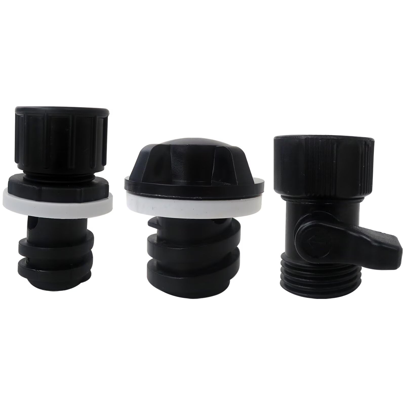 2025 Upgrade Drain Plug Hose Connection Set for/RTIC Cooler, Cooler Drain Plug & Hose Connection Shut Off Valve for Rtic 20QT, 45QT, 65QT Cooler for Roadie Cooler & for Tank Cooler
