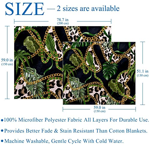 Couverture douce microfibre contre le froid sur le lit - 4