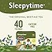 Celestial Seasonings Sleepytime Herbal Tea, Caffeine Free, 40 Tea Bags Box (Pack of 6)