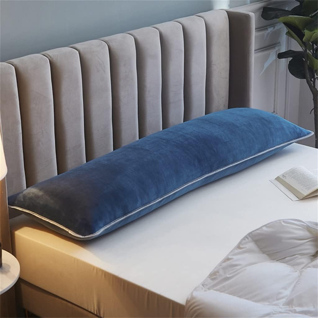 Soft Flannel Long Pillowcase Large Comfort Couple Sleeping Pillowcase Bedding Body Pillowcase