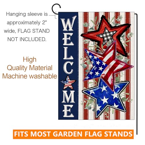 Doncida YMT-005 Seasonal Garden Flag Set Of 12 Double Sided 12X18 Inch thumb #3