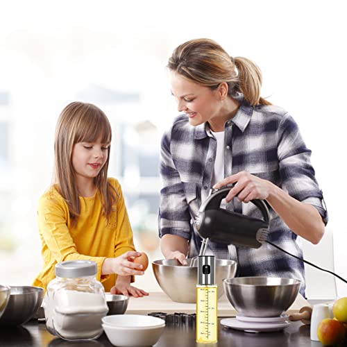 Sosayet Ölsprüher zum Kochen, 2 Stück Öl sprühflasche Glas für Heißluftfritteuse, Olivenöl Ölspray für Speiseöl Öl- und Essigsprüher… – Ansicht 2