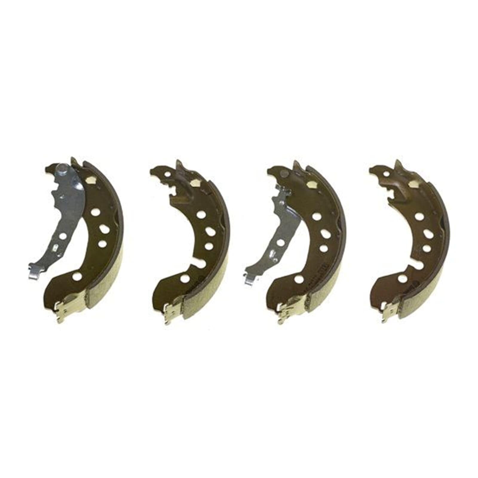 BREMBO S 68 548 Zestaw szczęk hamulcowych z dźwignią hamulca pomocniczego tył