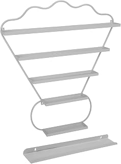 Nail Polish Holder, Badminton Shape Strong Bearing Capacity Environmentally Friendly Odorless Nail Polish Shelf for Storin... Price In India
