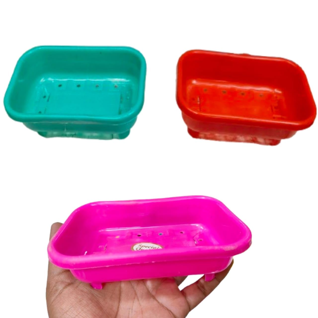WAAOME (Pack of 2) Plastic Soap Case Soap Holder Soap Dish for Bathroom Kitchen Sink,Sabun dani -Set of 4 (Assorted)(A435) (B0DG8HTNKM) Amazon Price History, Amazon Price Tracker