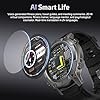 GPS Smart Watch with Maps, 21Day Battery, 5ATM Waterproof, Bluetooth Call,1.43" AMOLED, 178 Sports Modes, Compass, LED Flashlight/ Heart Rate/Stress/SpO2/Sleep Monitor, for Android iOS Men Women Black