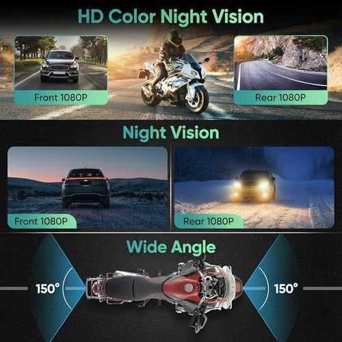 Driauto Motorcycle Dash Cam