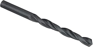 Drill America #12 HSS Polished Jobber Length Drill Bit, D/AP12