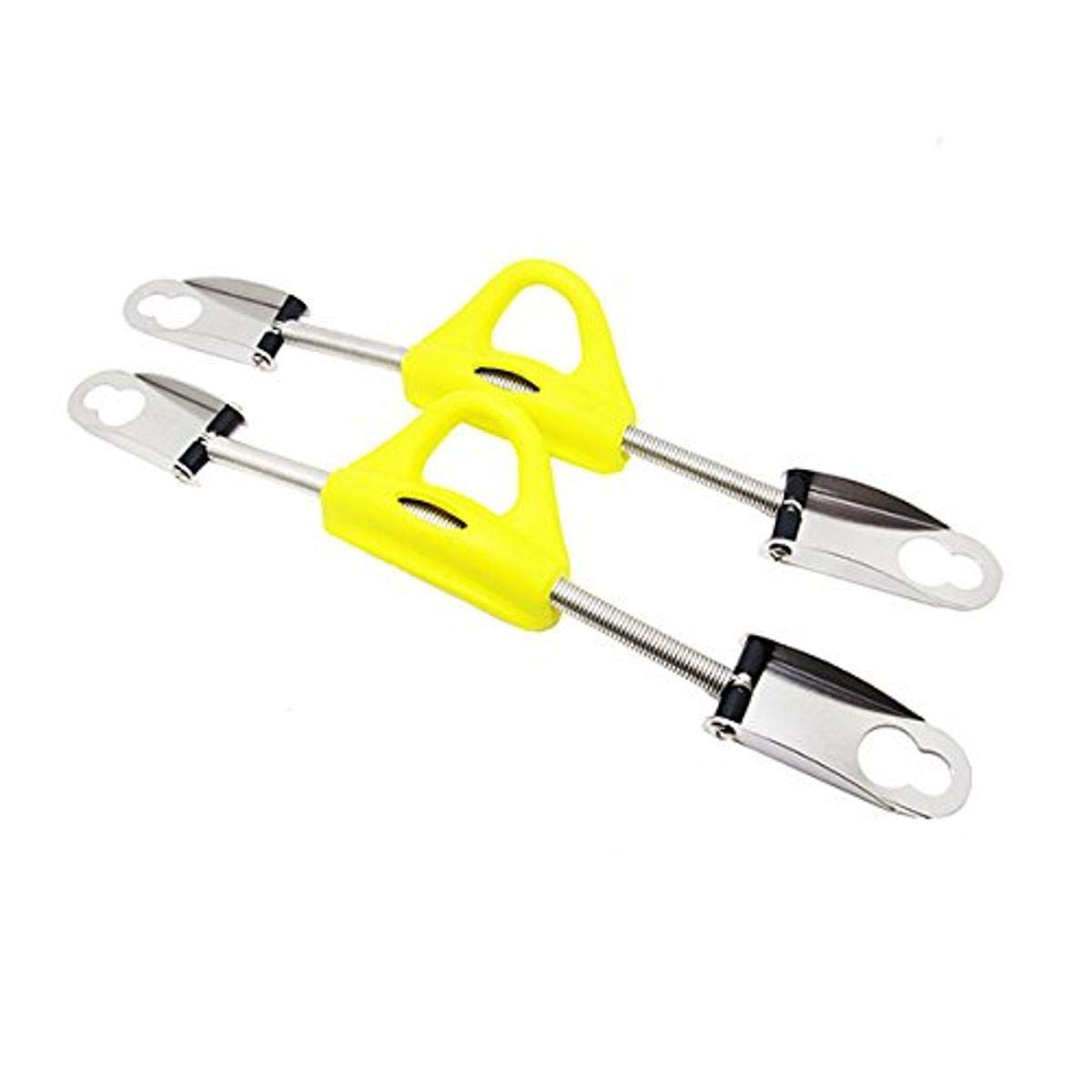 Scuba Choice Diving Spring Yellow Fin Strap with Stainless Steel Integrated Buckle, Large