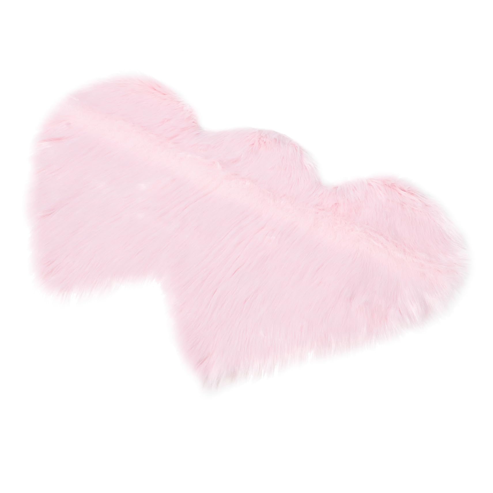 Tapis en Laine Imitation Rose de Double Cœur pour Chambre