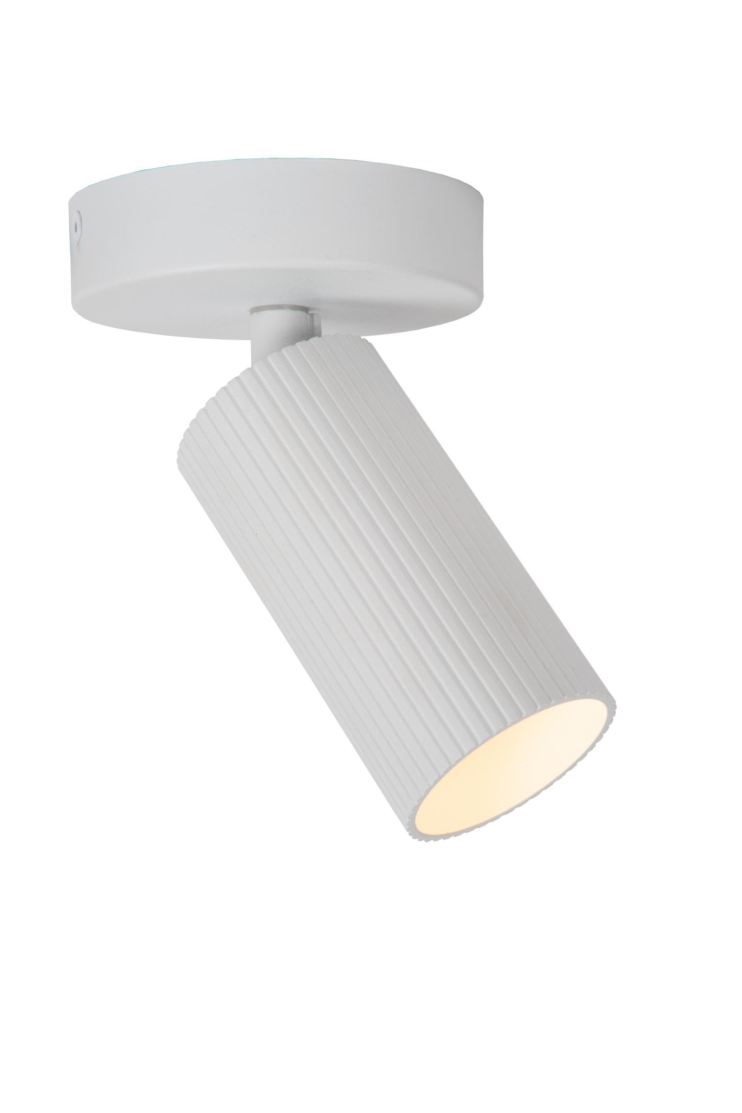 LUCIDE Clubs - Ceiling Spotlight - 1xGU10 - White