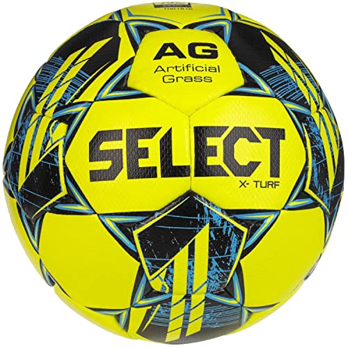 Select X-Turf Basic Ball X Turf Yellow-Blue Unisex Footballs, Yellow, 5 EU