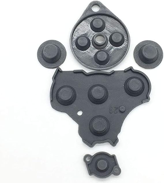 Replacement Silicone Rubber Pad Conductive for Gamecube NGC Controller Conductive Silicone Button Pad