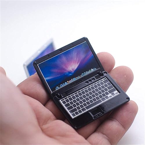 Miniatura 7 de SXFSE Accesorios de decoración de casa de muñecas, paquete de 6 unidades de 112 16 modelo de escena en miniatura de casa de muñecas mini portátil y