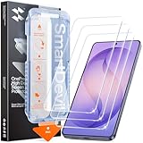 SMARTDEVIL 3 Pack for Samsung Galaxy S26 Ultra Screen Protector, HD Clear Tempered Glass, 9H Scratch & Impact Resistant, Ultrasonic Fingerprint Sensor Compatible, Bubble-Free & Dust-Free