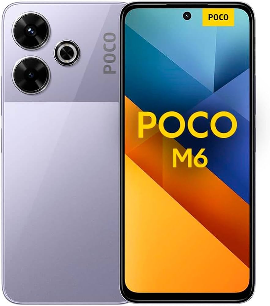 Xiaomi Poco M6 Smartphone 8+256GB AMOLED Display 6.79