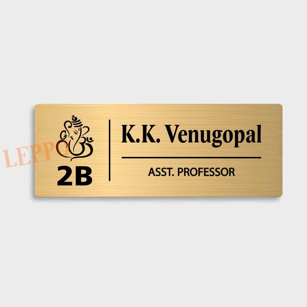 LEPPO Customized Acrylic Self-Adhesive Wall / Door Name Plate with Couple & Kids Name for Home Decor | Personalized Modern Weatherproof Acrylic Self-Adhesive Name Plate | (Size 4 X 12 Inch, NP_328) (For Family’s Member Name Plate) — Amazon image 9