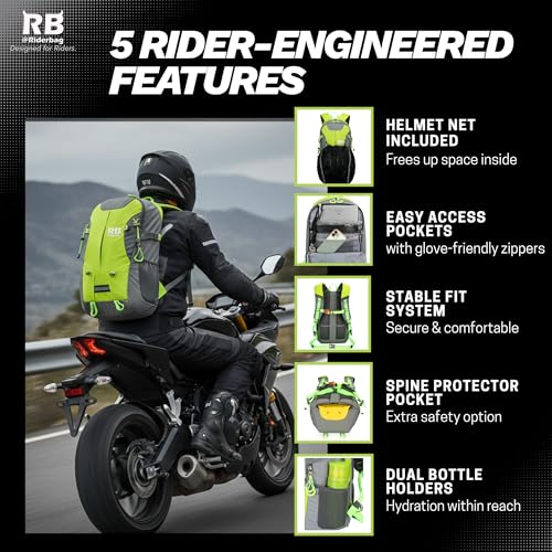 riderbag Reflective Commuter Backpack