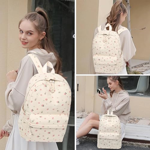 Image of Girls Backpack for Kids Elementary Bookbag Girly School bag Children Laptop Bag