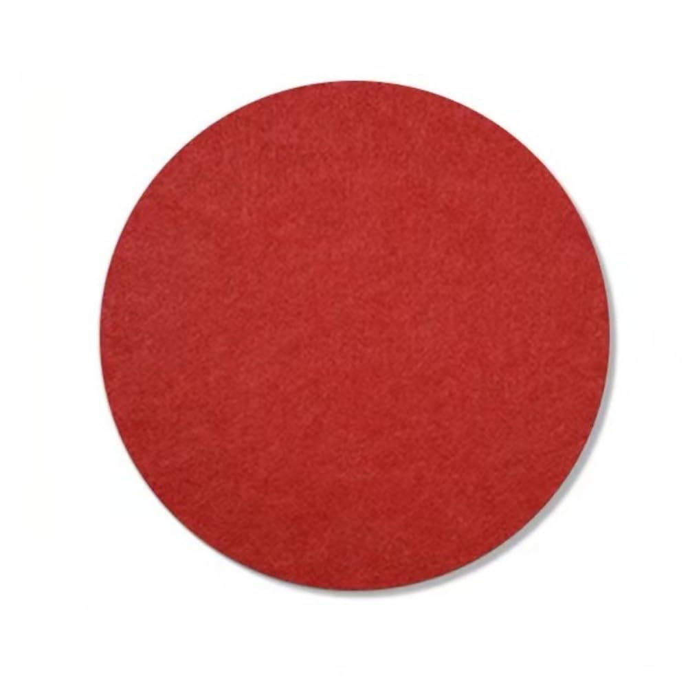 Runde Pinnwand aus Kork und Filz, 30 cm Durchmesser, selbstklebend, auch als Wandschutz für Dartscheiben geeignet.