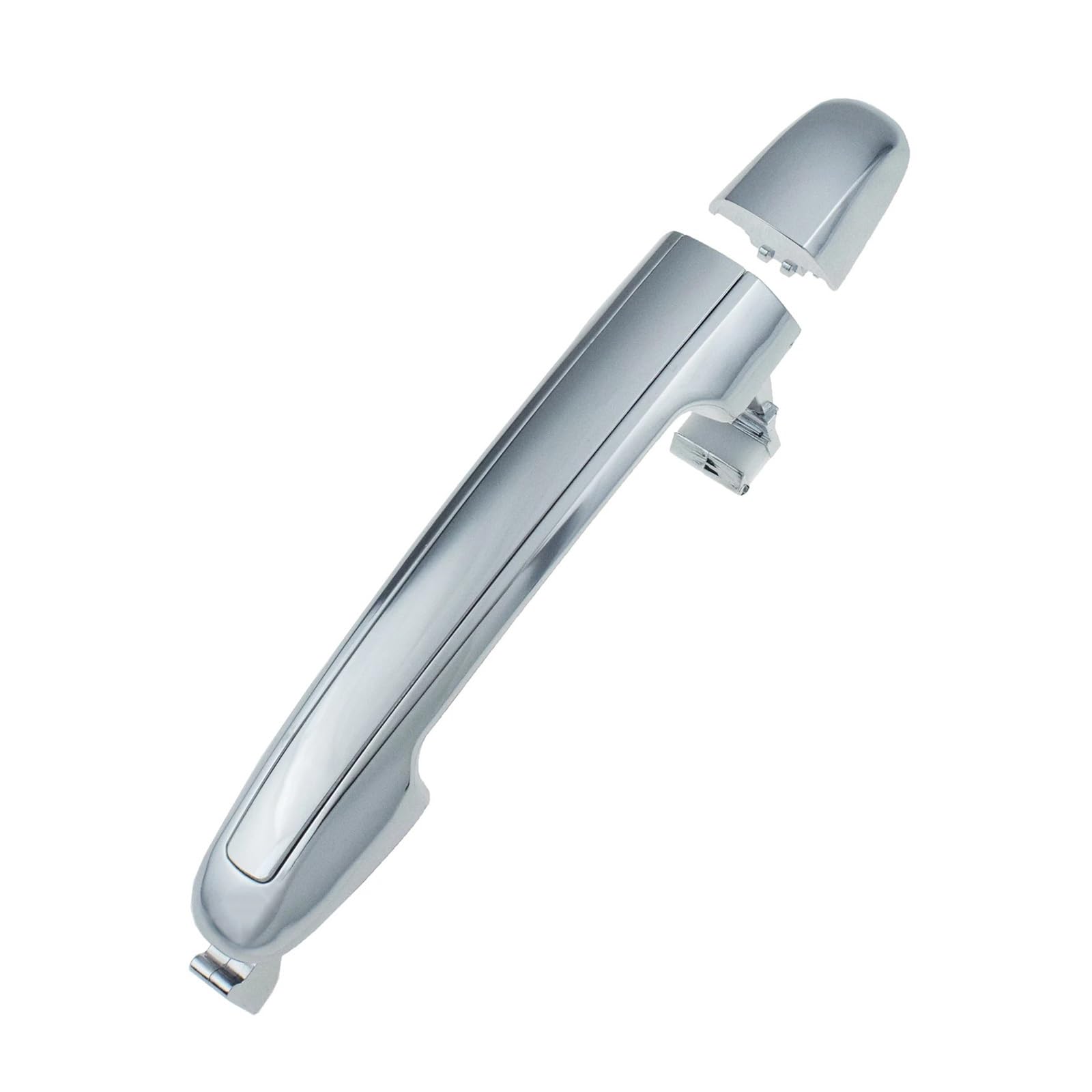 Maioily Silver Car Door Handle Exterior Car Door Handle For Hyundai Sonata(,Left No Hole)